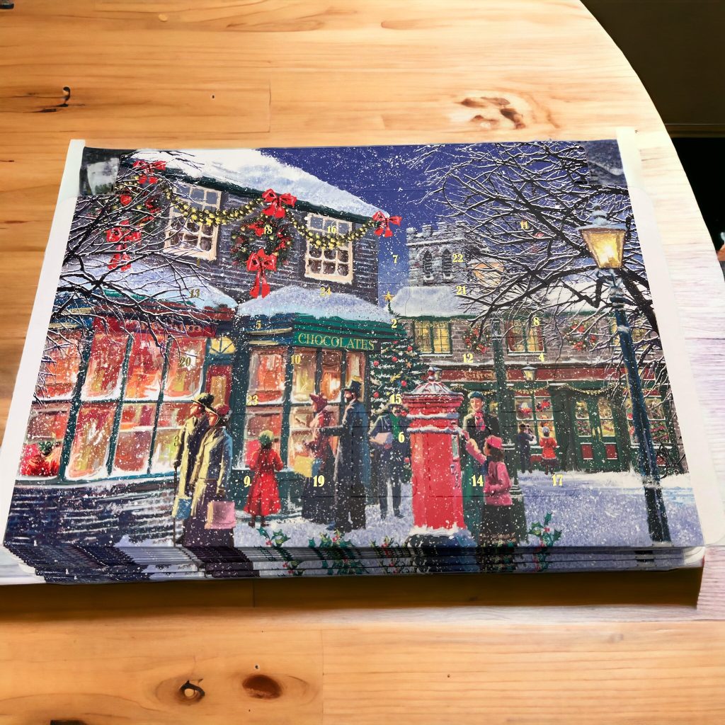 Julkalender praliner